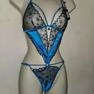 Honey Birdette Sassy K Bodysuit Playsuit Size XS NWT
